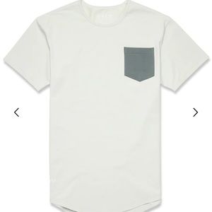 BYLT NWOT drop cut premium lux short sleeve size small